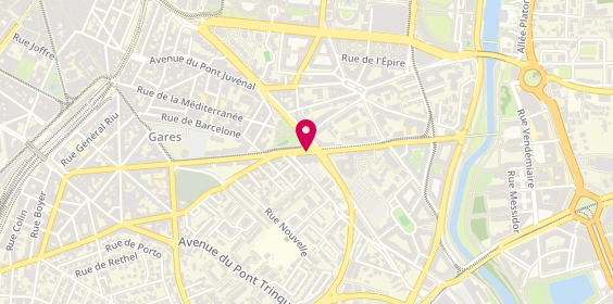 Plan de NAYS Antoine, 78 Boulevard de Strasbourg, 34000 Montpellier