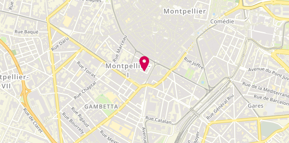 Plan de EICHHORN Mathilde, 48 Rue Estelle, 34000 Montpellier