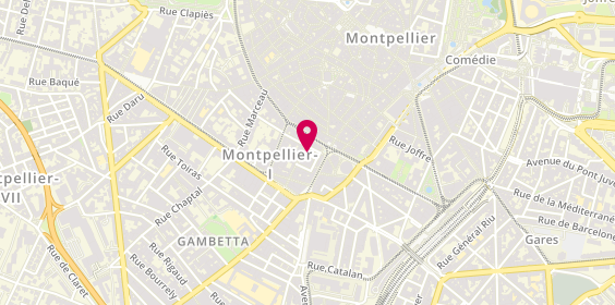 Plan de VALLY Arthur, 36 Rue Caizergues de Pradine, 34000 Montpellier