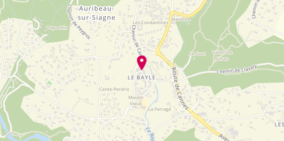 Plan de HOUMMASS Lisa, 1 Rue Jean Giono, 06810 Auribeau-sur-Siagne