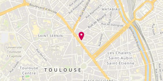 Plan de SOIYAI Maxime, 1 Rue Lafaille, 31000 Toulouse