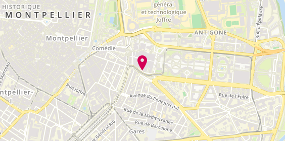 Plan de PAGNEUX Céline, 265 Avenue des Etats du Languedoc, 34000 Montpellier