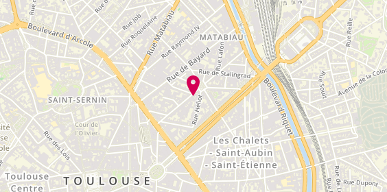 Plan de BOURREL Marine, 34 Rue Denfert Rochereau, 31000 Toulouse