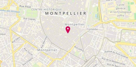 Plan de BARDOLLET Bruno, 2 Rue Jacques D 'Aragon, 34000 Montpellier