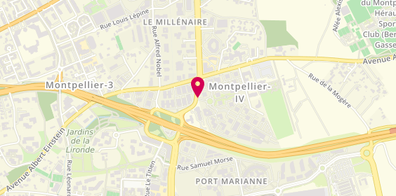 Plan de ANTONE Alexane, 1025 Avenue Henri Becquerel, 34000 Montpellier