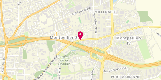Plan de BOULE Lucien, 1086 Avenue Albert Einstein, 34000 Montpellier