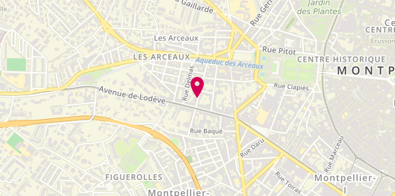 Plan de MOITY Marion, 8 Rue des Volontaires, 34000 Montpellier