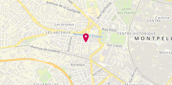 Plan de LEENHARDT GRAND D'ESNON ARIANE, 5 Rue Subleyras, 34000 Montpellier