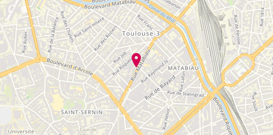 Plan de BARTHES Laurent, 23 Rue Matabiau, 31000 Toulouse