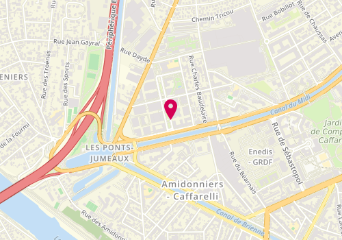 Plan de ROSELLO Alexis, 6 Rue Cécile Brunschvicg, 31200 Toulouse
