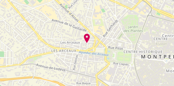 Plan de ZICCARELLI Philippe, 9 Rue Vézian, 34000 Montpellier