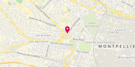 Plan de LADAN Gaëlle, 8 Rue Doria, 34000 Montpellier