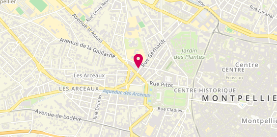 Plan de BISMUTH-KRIEF Oria, 9 Rue Doria, 34000 Montpellier