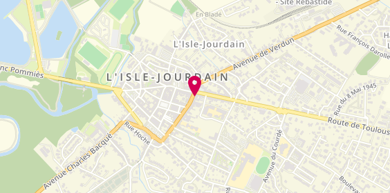 Plan de JUAN Estelle, 2 Bis Boulevard Carnot, 32600 L'Isle-Jourdain