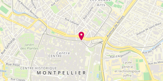 Plan de BOURLET Guillaume, 21 Boulevard Louis Blanc, 34000 Montpellier