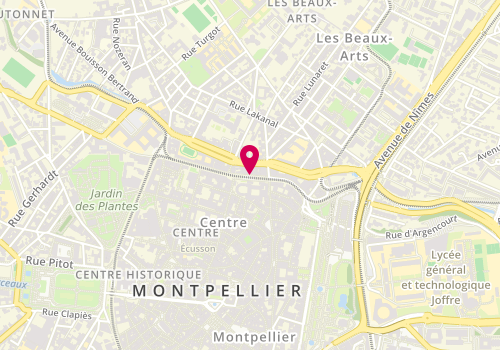 Plan de SIGNORET Kevin, 7 Boulevard Louis Blanc, 34000 Montpellier
