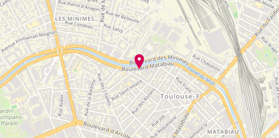 Plan de BOUISSE Fanny, 29 Boulevard Matabiau, 31000 Toulouse