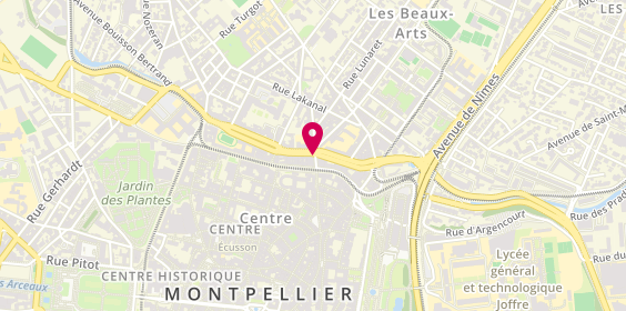Plan de DECAMP Catherine, 5 Rue de Villefranche, 34090 Montpellier