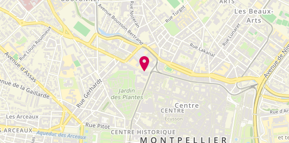 Plan de HERRIOT Nathan, 47 Rue Auguste Broussonnet, 34090 Montpellier