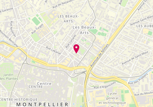 Plan de RIPER Julie, 3 Rue Jules Grévy, 34000 Montpellier