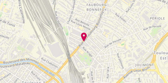 Plan de ALBANO Pascal, 32 Rue du Faubourg Bonnefoy, 31500 Toulouse