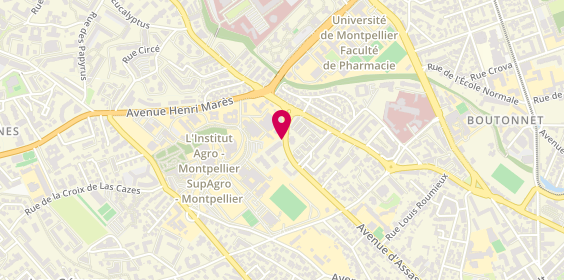 Plan de CERS Grégoire, 85 Avenue d'Assas, 34000 Montpellier