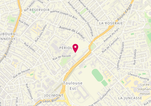 Plan de TRUCHETET Aliénor, 170 Rue de Periole, 31500 Toulouse