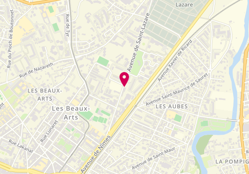 Plan de ROKITA Cindy, 40 Avenue Saint Lazare, 34000 Montpellier