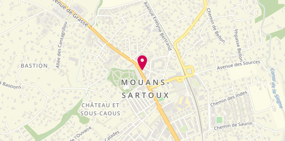 Plan de ARZEL Thierry, 120 Avenue de Grasse, 06370 Mouans-Sartoux