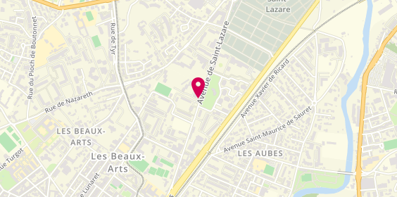Plan de VO Van QUI Michel, 25 Avenue Saint Lazare, 34000 Montpellier