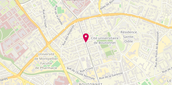 Plan de CALATRABA Michel, 30 Avenue du Professeur Grasset, 34090 Montpellier