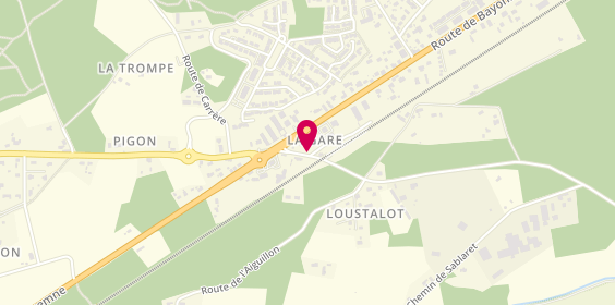 Plan de MARASSE Anne-Laure, 87 Route de Saubrigues, 40230 Bénesse-Maremne