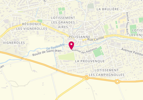 Plan de LEHMANN Oriane, 13 Rue des Passadouires, 13330 Pélissanne