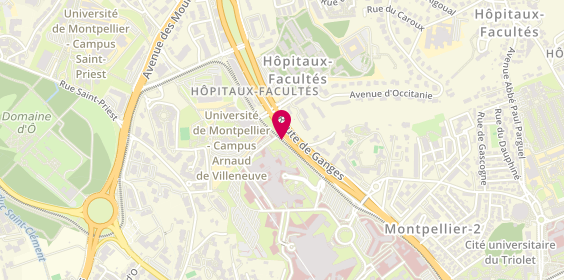 Plan de COIFFET Drice, 371 Avenue du Doyen Gaston Giraud, 34295 Montpellier