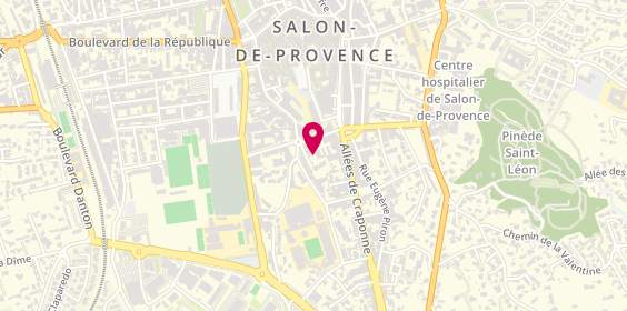 Plan de DEPAGNE Véronique, 43 Rue Victor Espérandieu, 13300 Salon-de-Provence