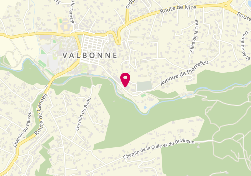 Plan de LAPAUW Sylvie, 119 Avenue Pierrefeu, 06560 Valbonne
