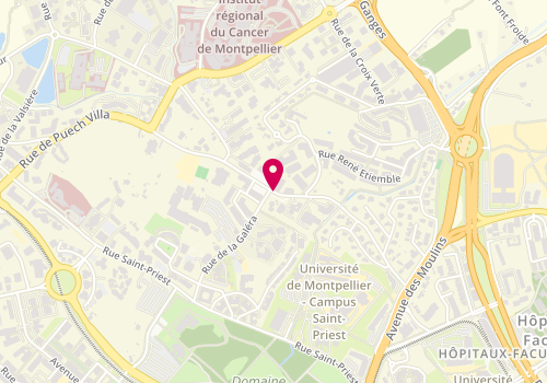 Plan de REUBEUZE Mathieu, 560 Rue de la Croix de Lavit, 34090 Montpellier