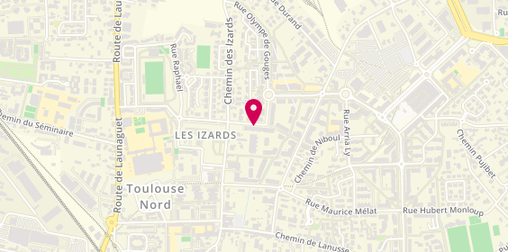 Plan de CHARPENTIER Thomas, 4 Ter Rue des Bouquetins, 31200 Toulouse