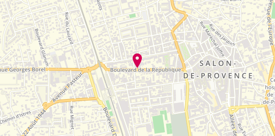 Plan de OKON Bartlomiej, 326 Boulevard de la Republique, 13300 Salon-de-Provence