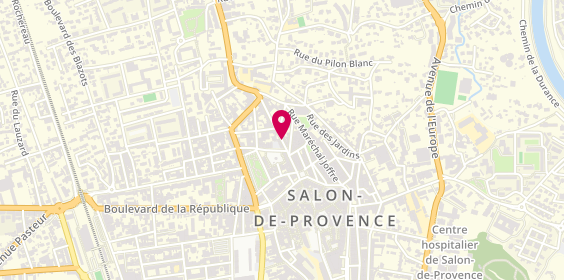 Plan de SIMONOT David, 124 Rue des Freres Kennedy, 13300 Salon-de-Provence