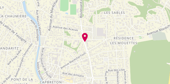 Plan de LASNE François, 40 Boulevard des Cigales, 40130 Capbreton