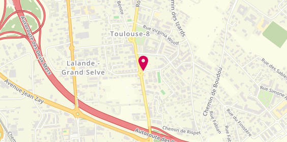 Plan de BATTUT Alexandre, 272 Route de Launaguet, 31200 Toulouse