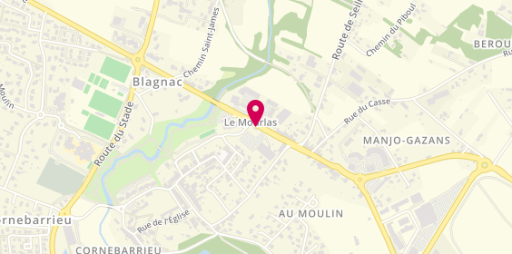 Plan de BALZAME Agathe, 2 Route de Toulouse, 31700 Cornebarrieu