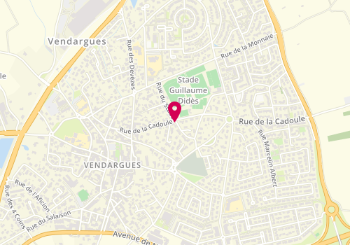 Plan de LOPÉZ DE Gregorio Eduardo, 7 Rue du Petit Chemin Vert, 34740 Vendargues