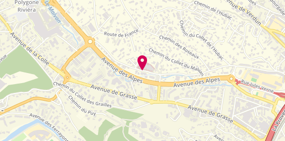Plan de BARATOUX Nicolas, 81 Avenue du Docteur Maurice Donat, 06800 Cagnes-sur-Mer