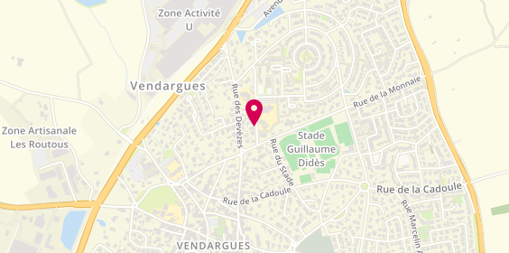 Plan de ROLANDO Laurenne, 3 Avenue Georges Brassens, 34740 Vendargues
