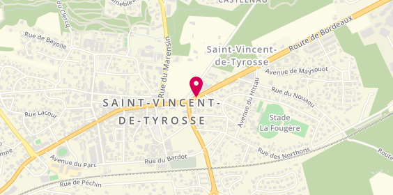 Plan de ELIPE Garcia José, 49 Route de Bordeaux, 40230 Saint-Vincent-de-Tyrosse