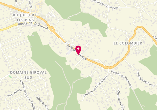 Plan de BROSTIANU Andrei, 3177 Route Departementale 2085, 06330 Roquefort-les-Pins