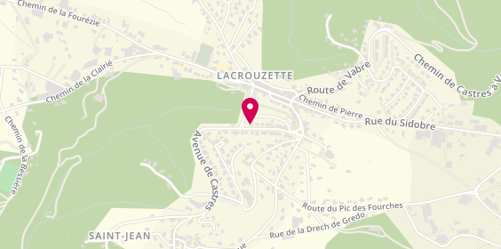Plan de MURCIA Patrice, 20 Route de Castres, 81210 Lacrouzette