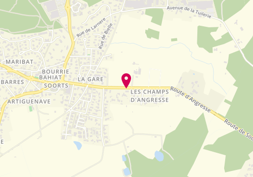 Plan de LESIRE Sébastien, 506 Route d'Angresse, 40150 Soorts-Hossegor